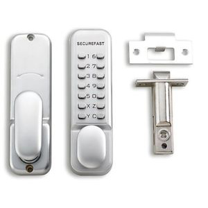 Securefast locks at locksmiths Corby